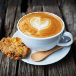 Cappuccino s cookieskou